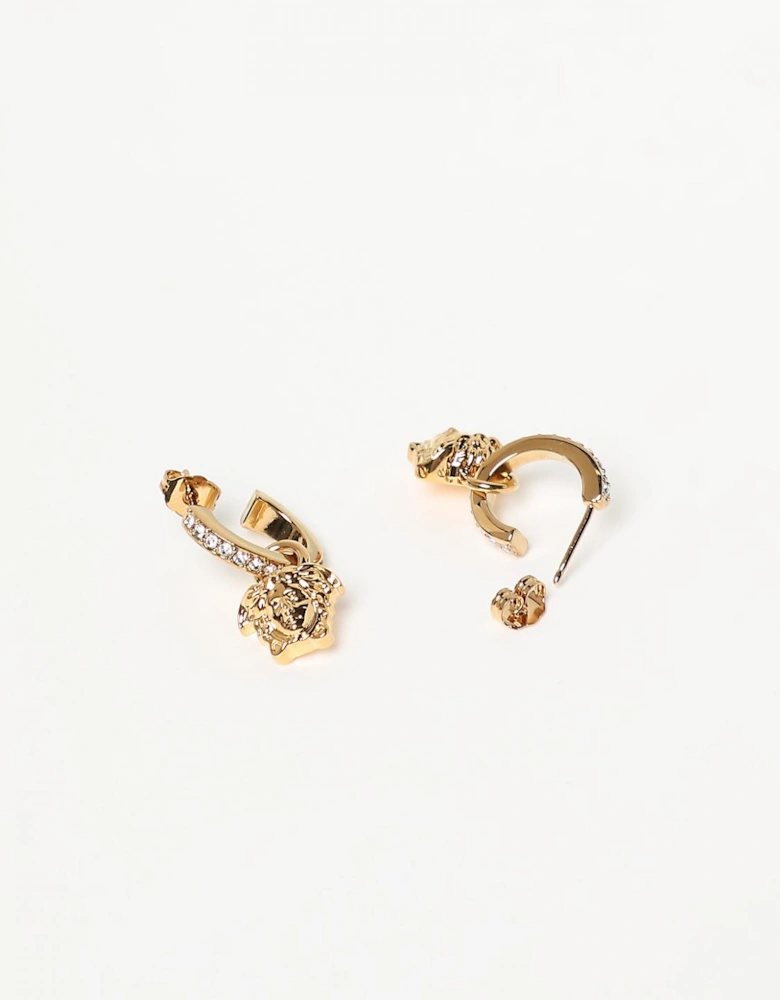 Medusa Head Drop Earrings Cubic Zirconia