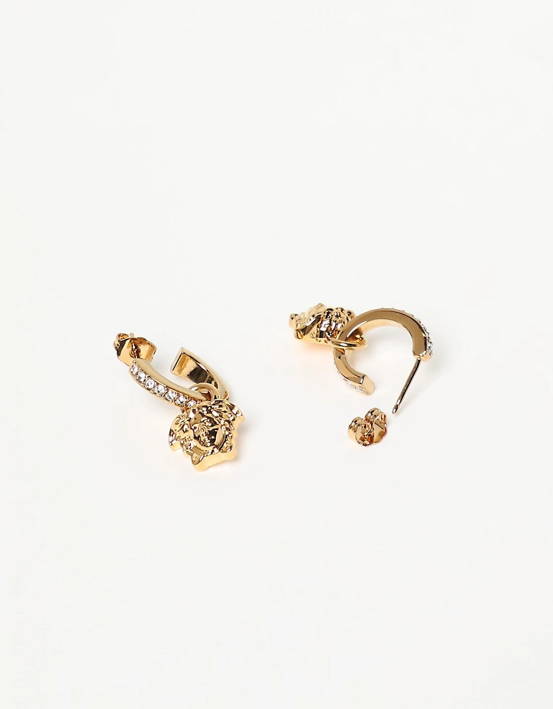 Medusa Head Drop Earrings Cubic Zirconia