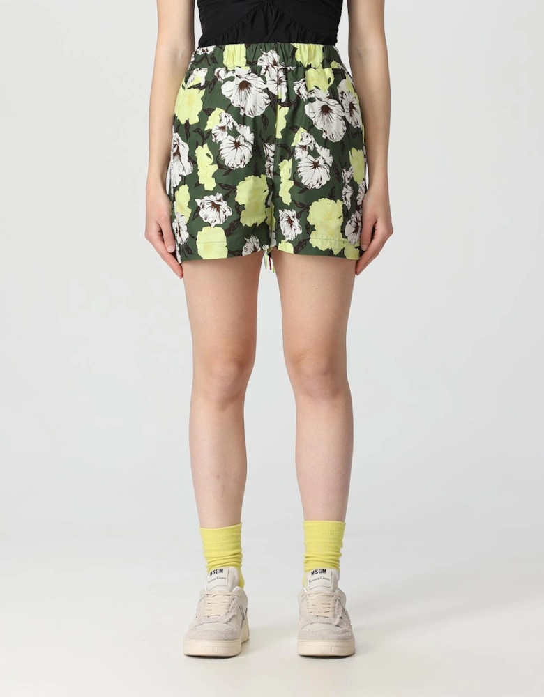 Floral Print Shorts Relaxed Fit