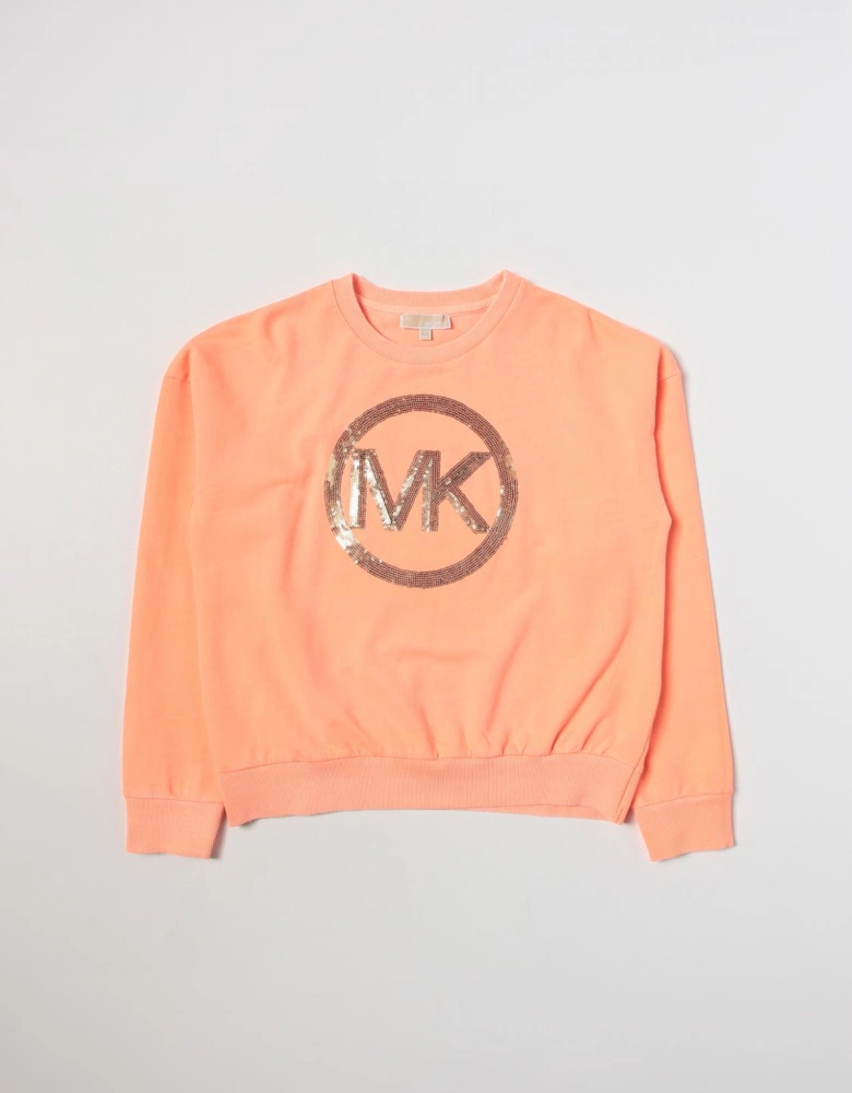 Sequin Logo Sweatshirt