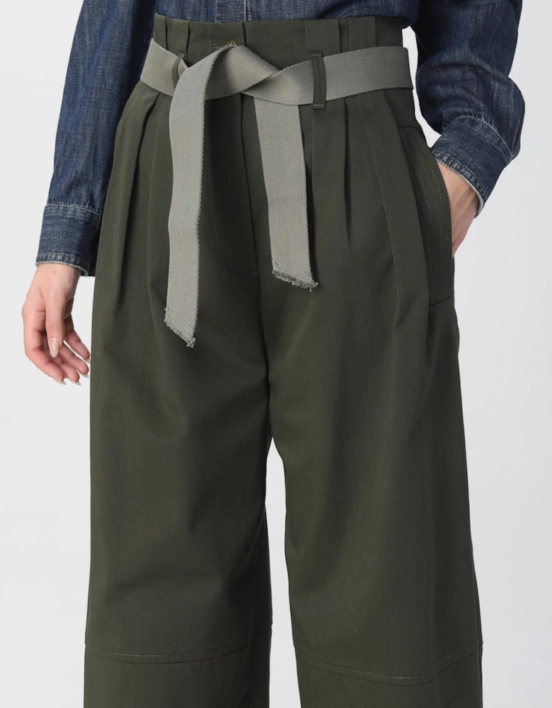 HighWaisted Pleated WideLeg Pants