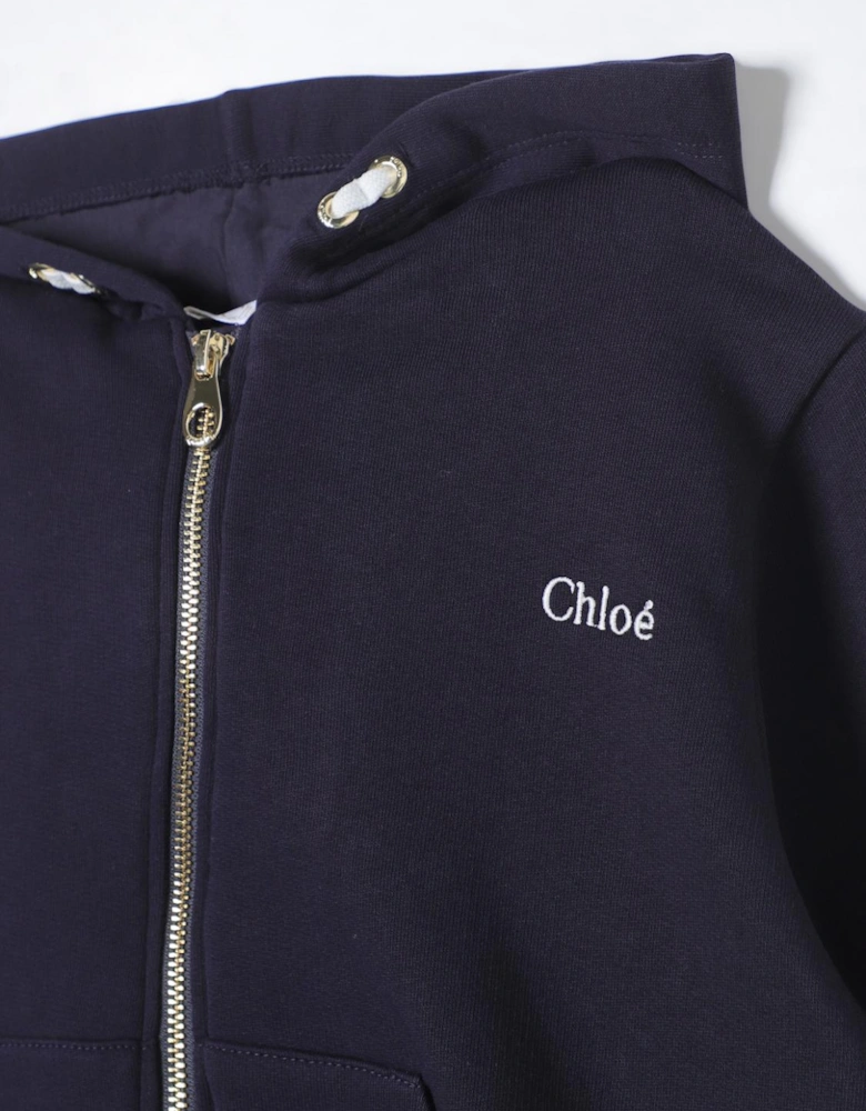 ZipUp Hoodie with Eyelets