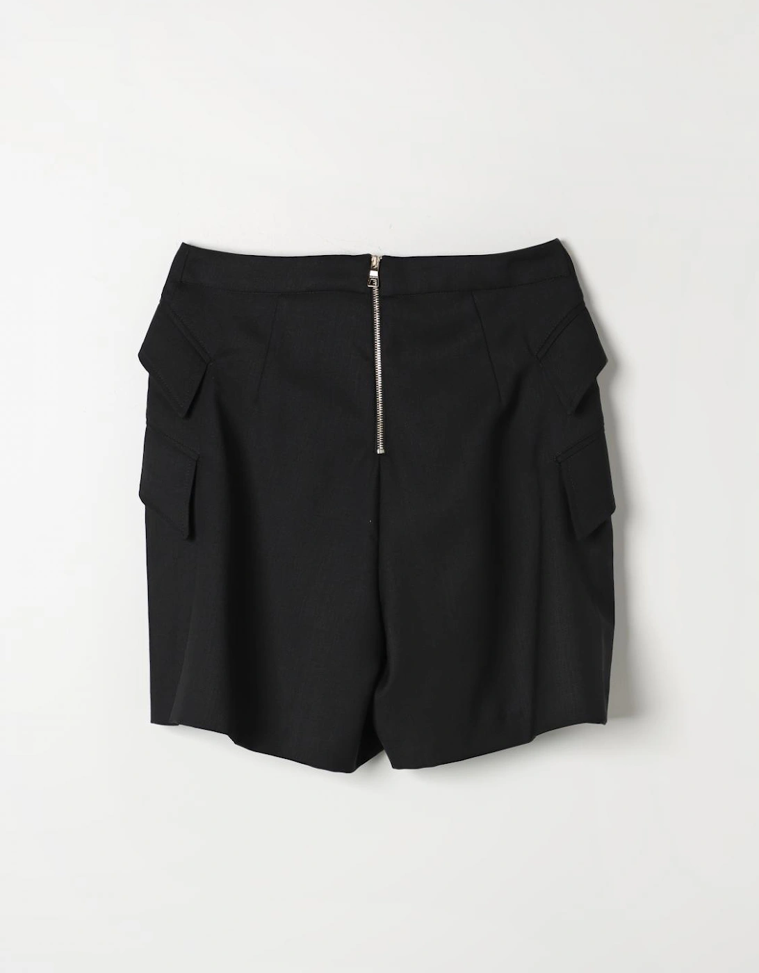 Tailored Shorts with Button Detail