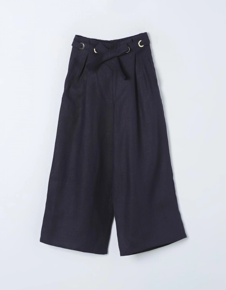 Culottes with SelfTie Belt