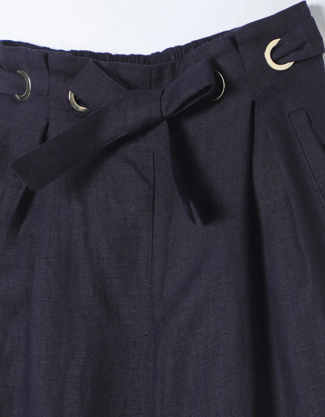 Culottes with SelfTie Belt