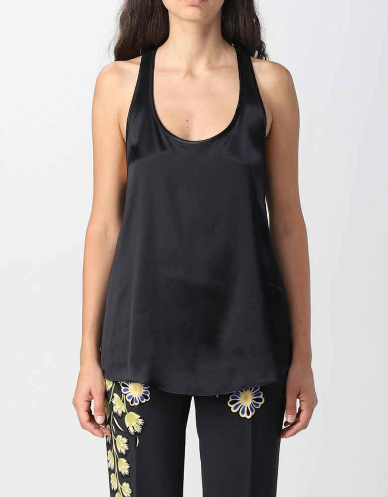 Silk Tank Top Sleeveless