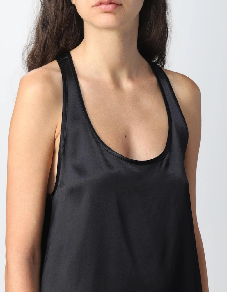 Silk Tank Top Sleeveless