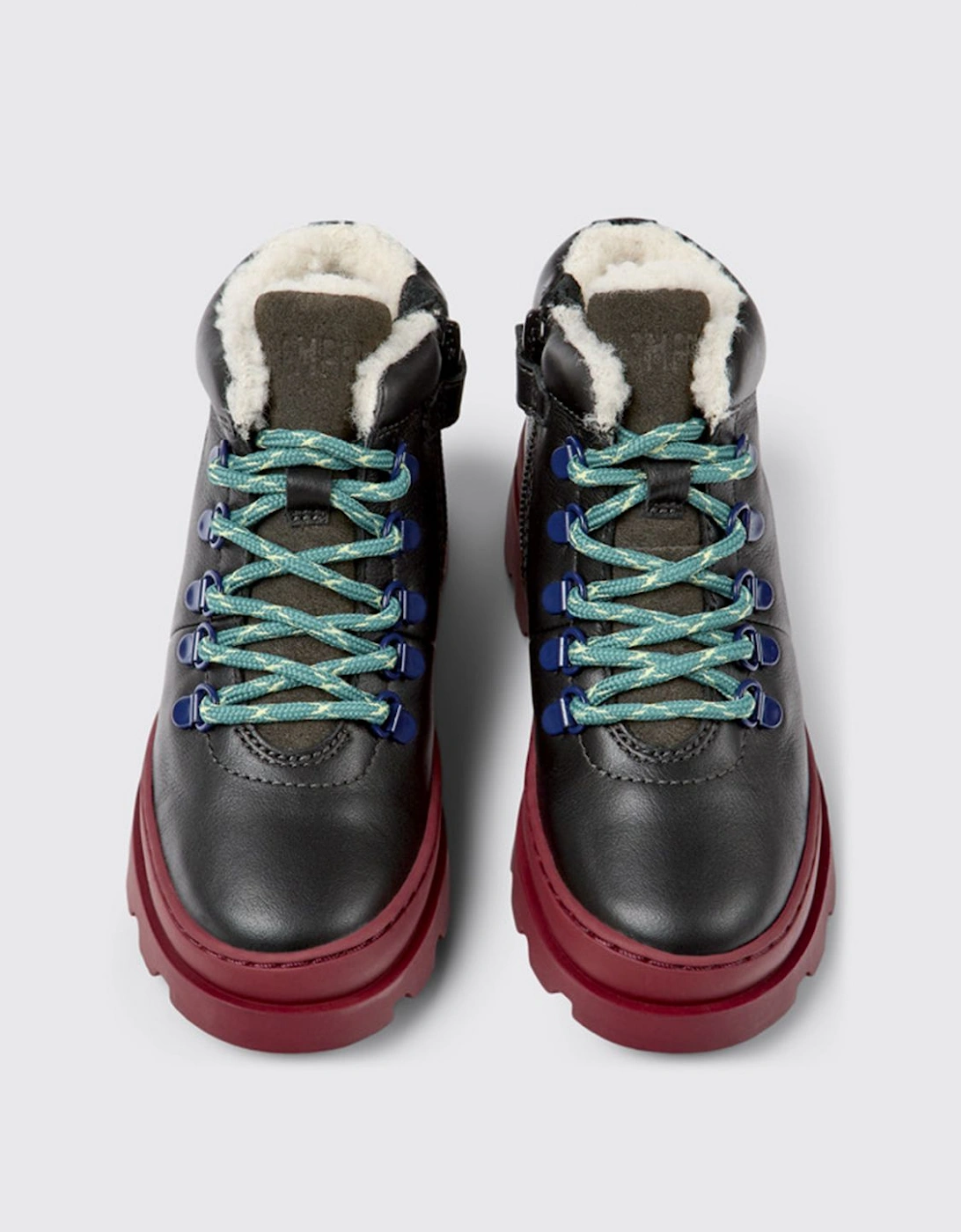 Leather Ankle Boots with Lace-Up Closure and Durable Outsole Providing Comfort and Style