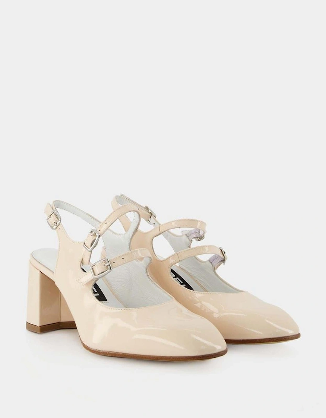 Triple Buckle Strap Pumps