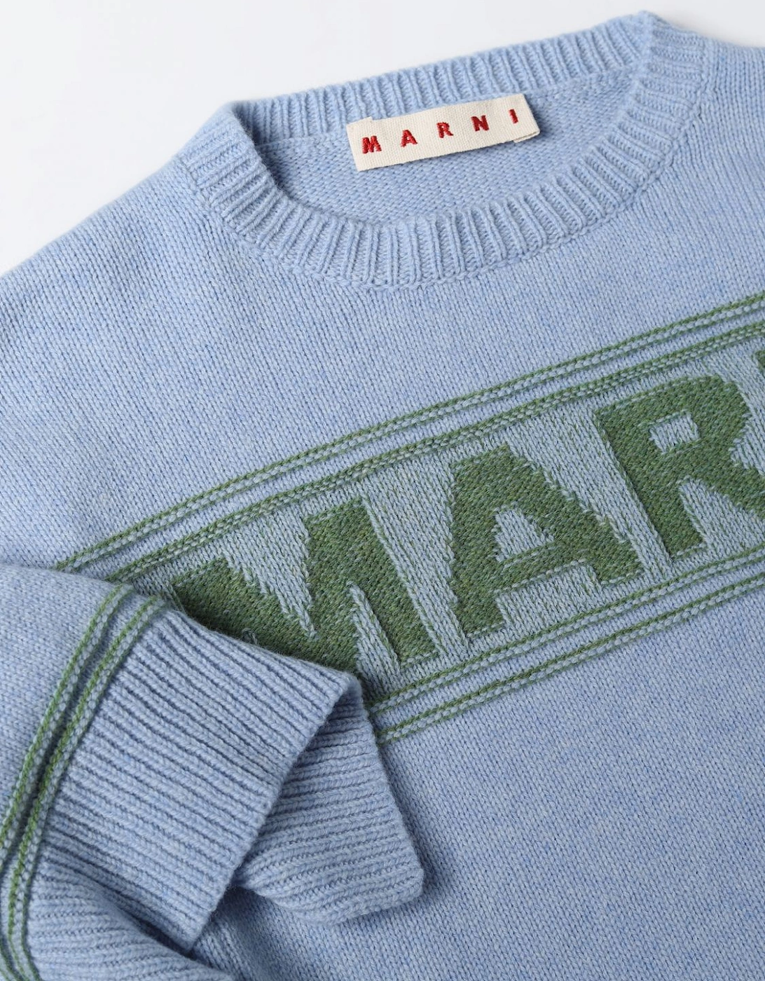 Logo Knit Pullover Sweater
