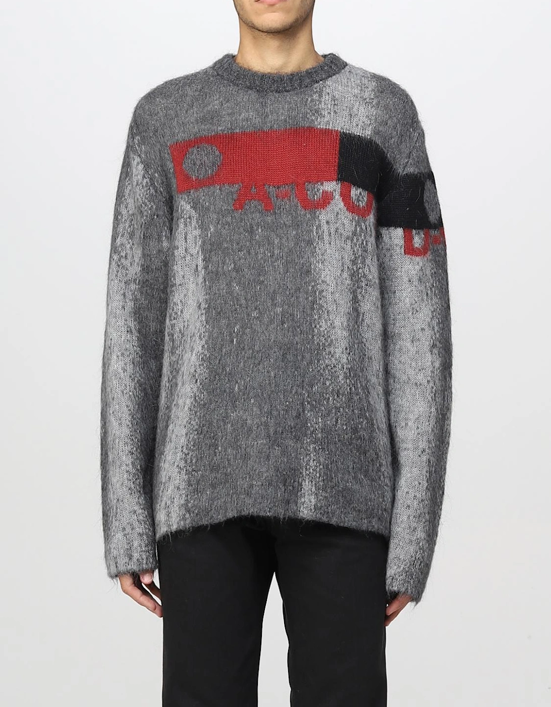 Mohair Pullover Sweater Color Block, 5 of 4