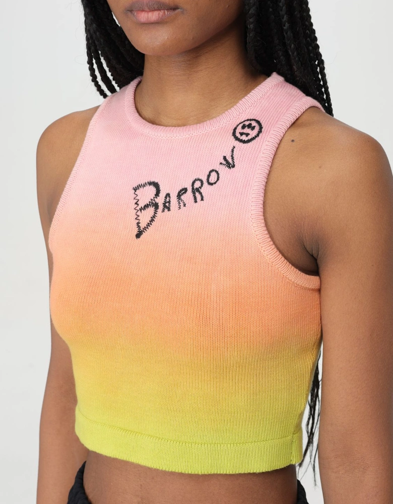 Ombre Knit Cropped Tank Top