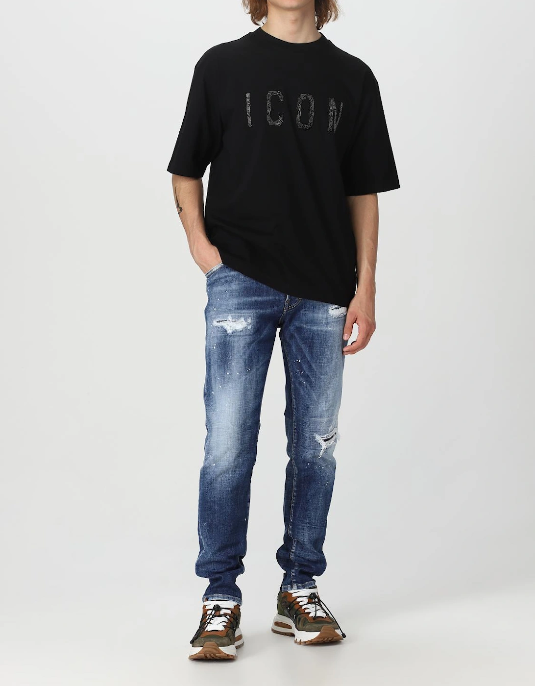 Cool Guy Skater Jeans Distressed