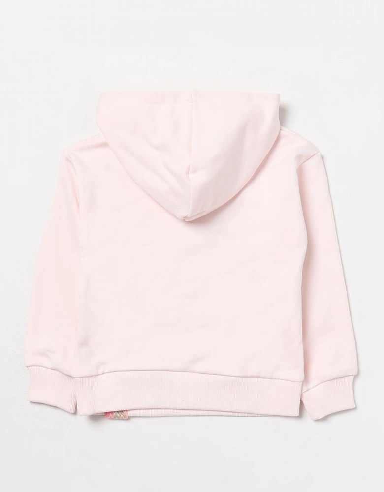 Girls Hoodie Embroidered Logo