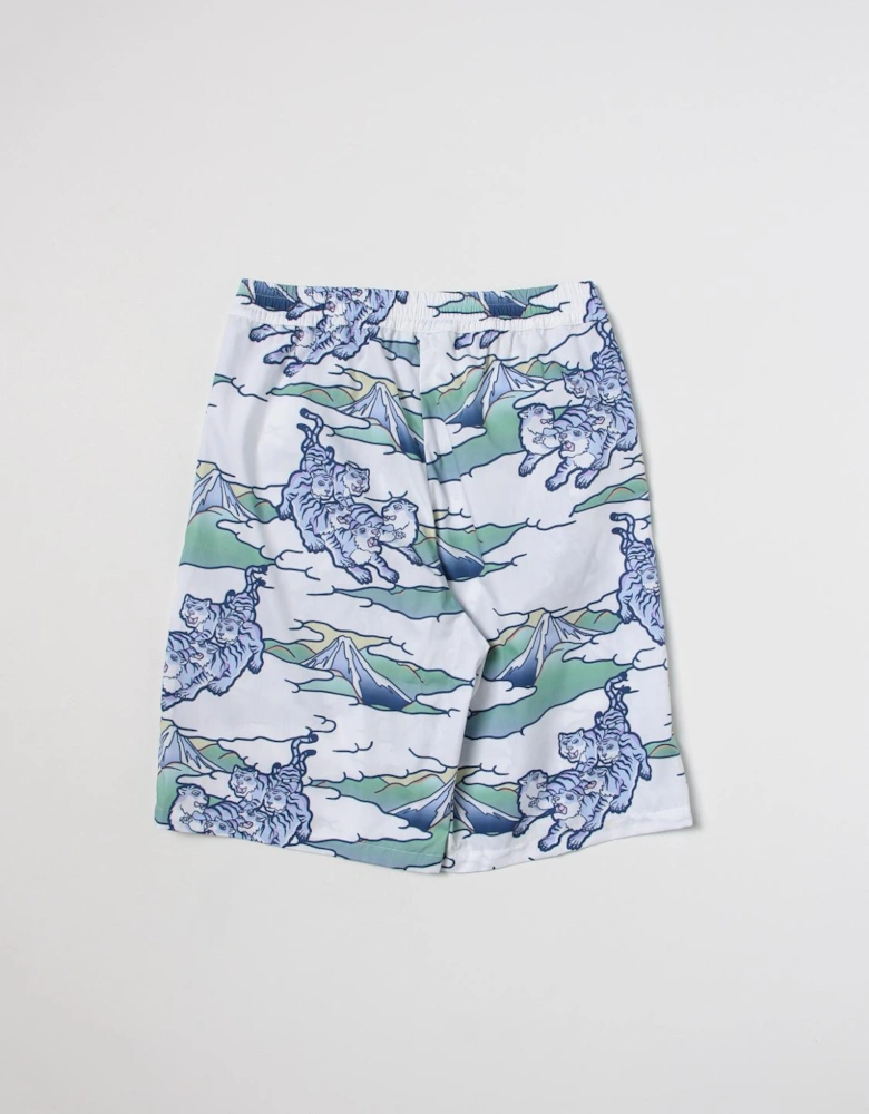 Tiger Mountain Print Shorts