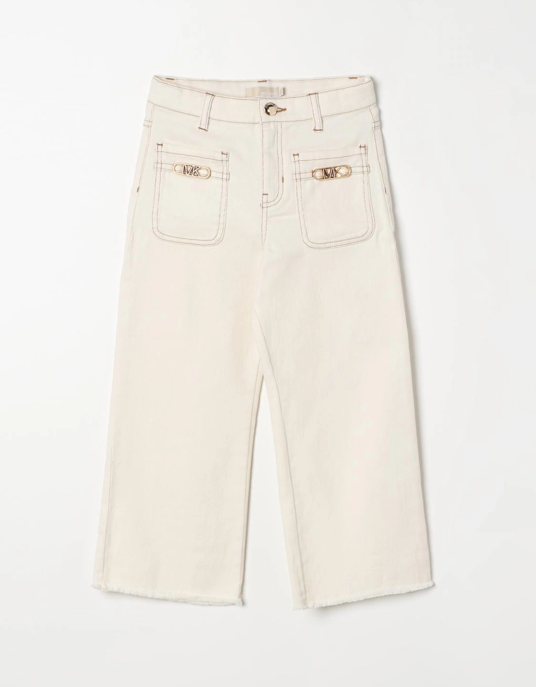 Kids Cropped WideLeg Jeans, 4 of 3