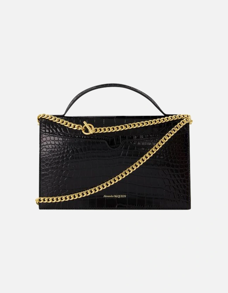 Skull Crossbody in Leather