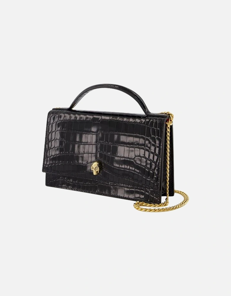 Skull Crossbody in Leather