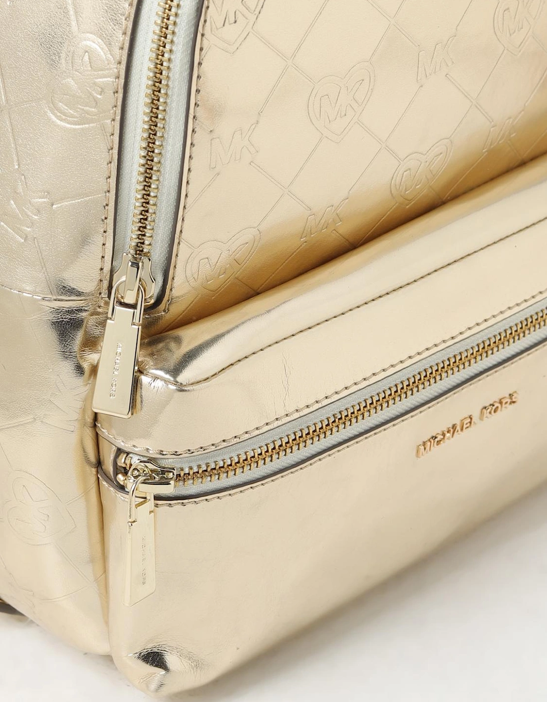 Metallic MK Logo Backpack