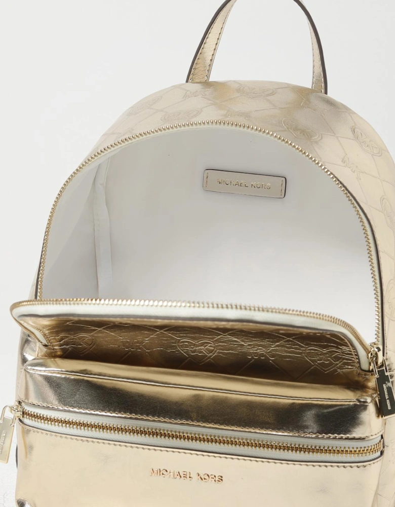 Metallic MK Logo Backpack