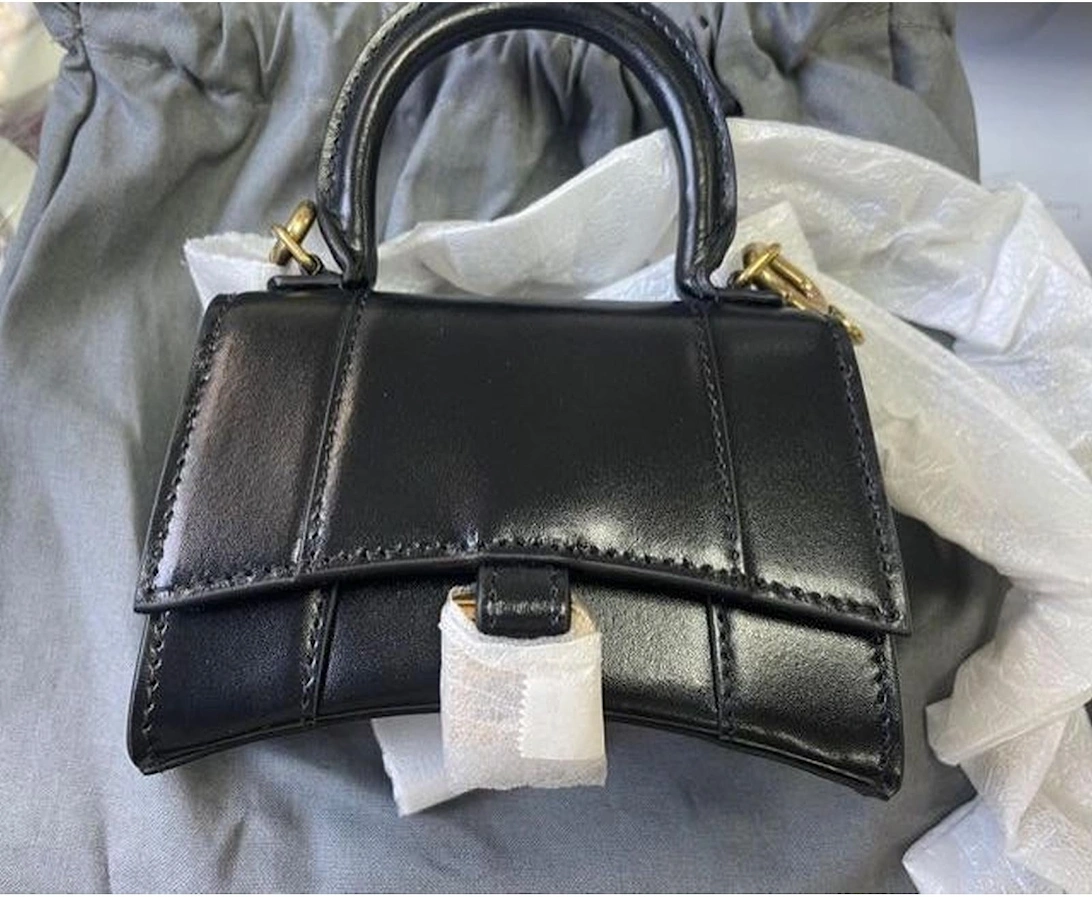 Hourglass Top Handle Bag