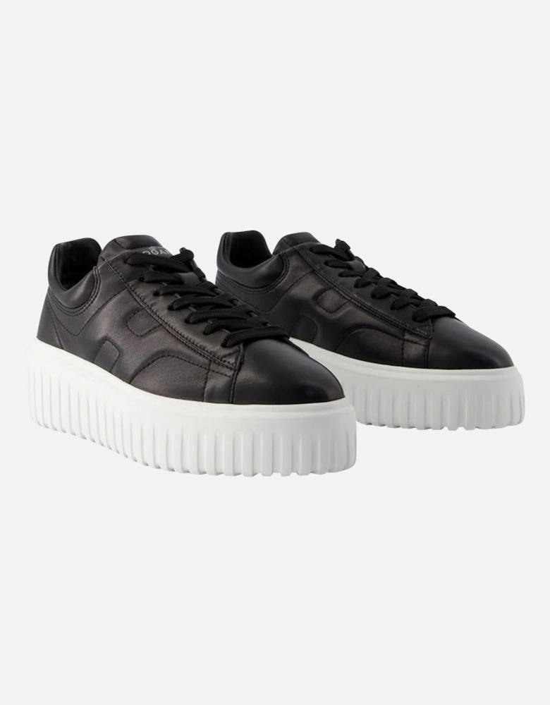 Platform Leather Sneakers