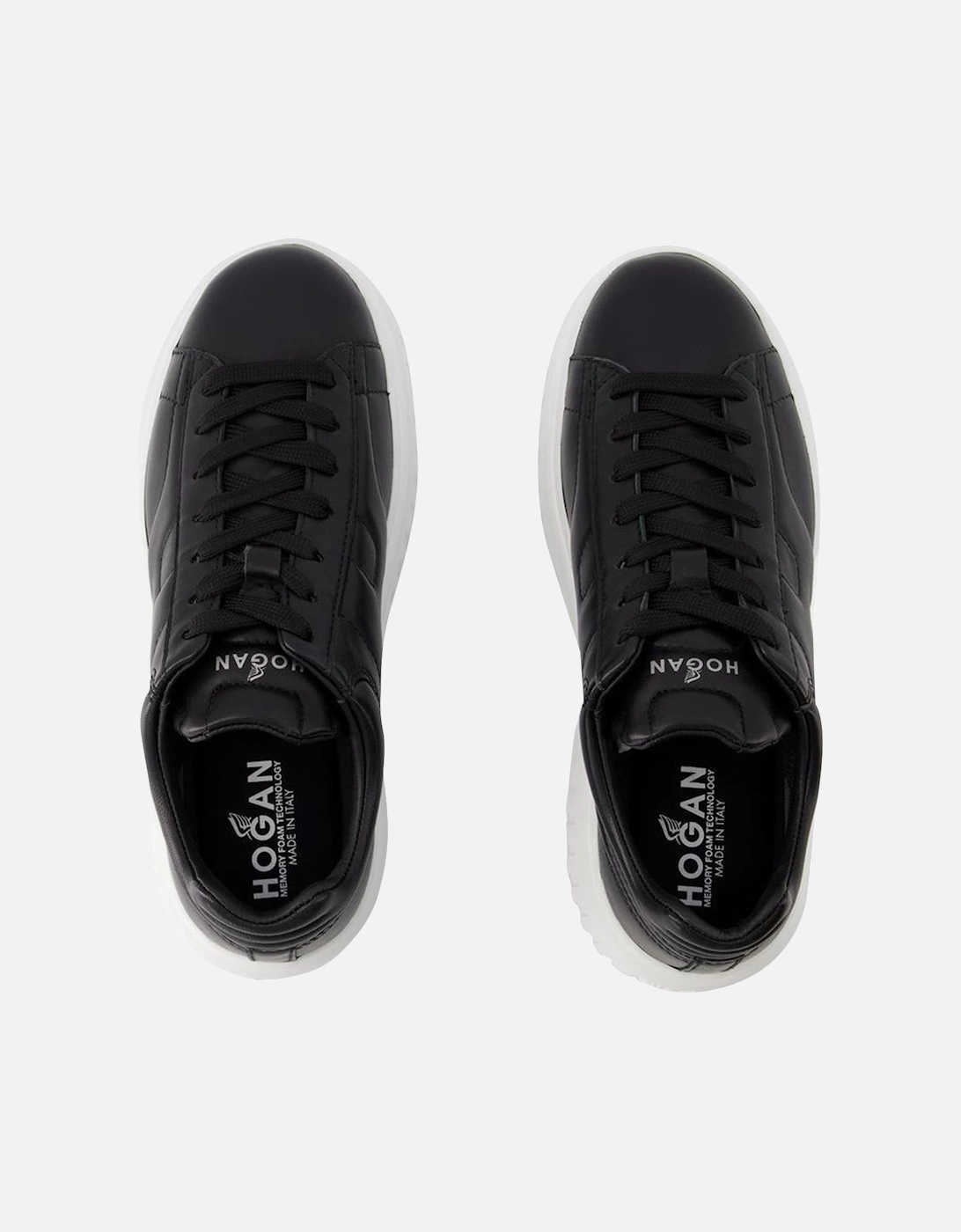 Platform Leather Sneakers