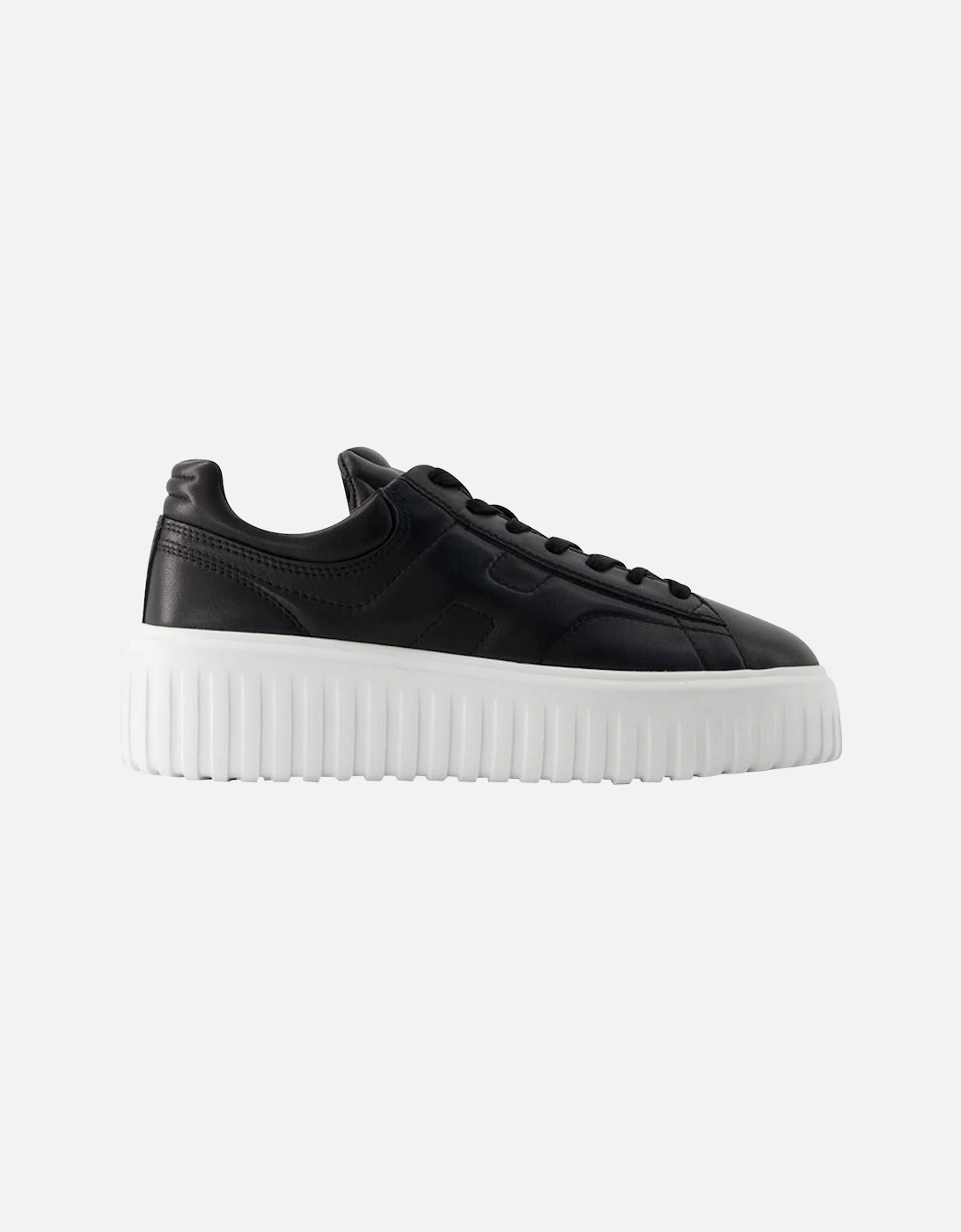 Platform Leather Sneakers