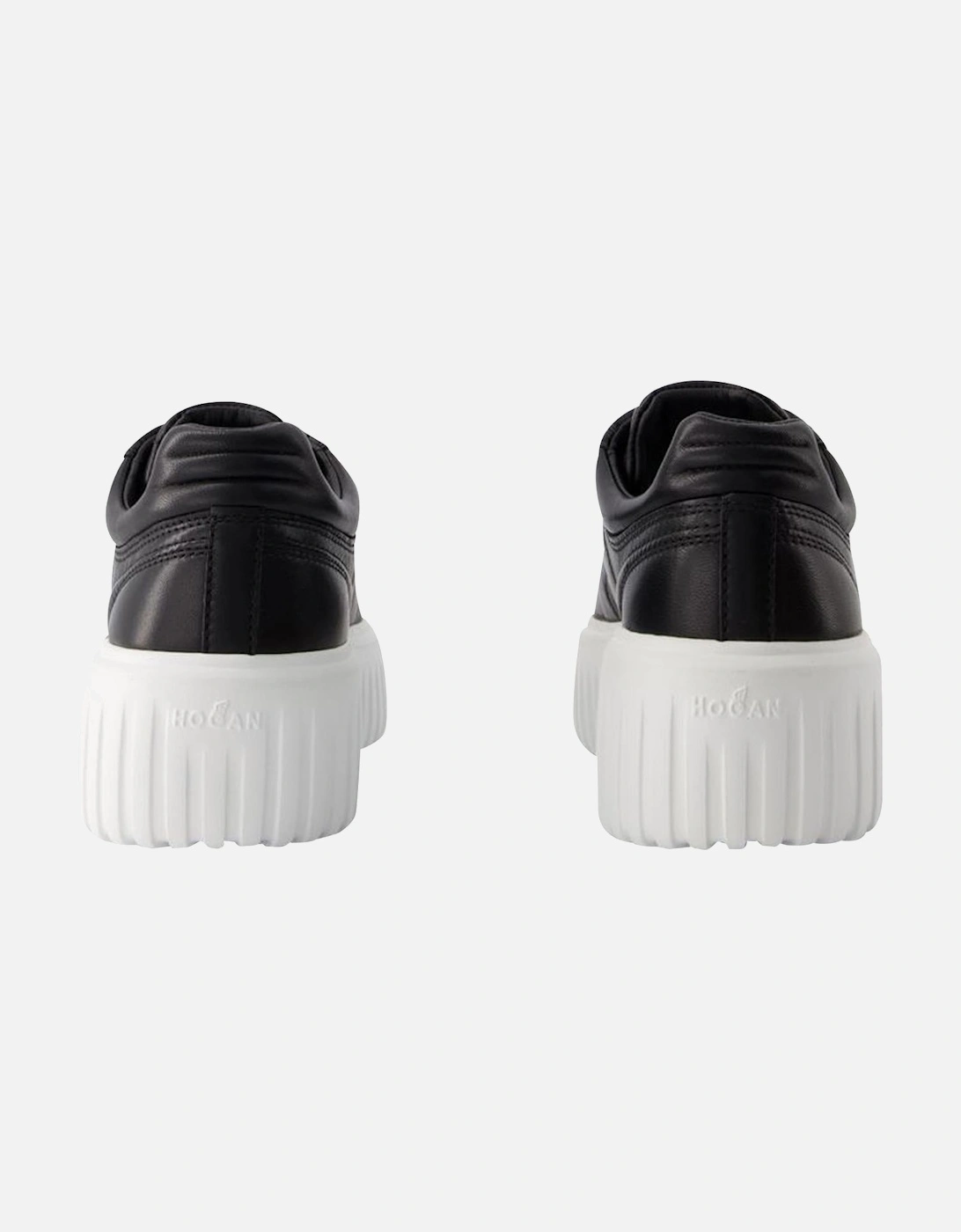Platform Leather Sneakers