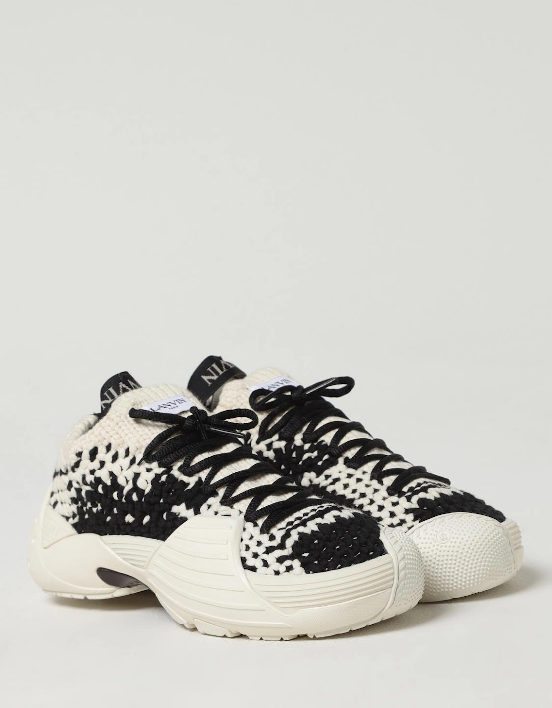 Knitted LowTop Casual Sneakers
