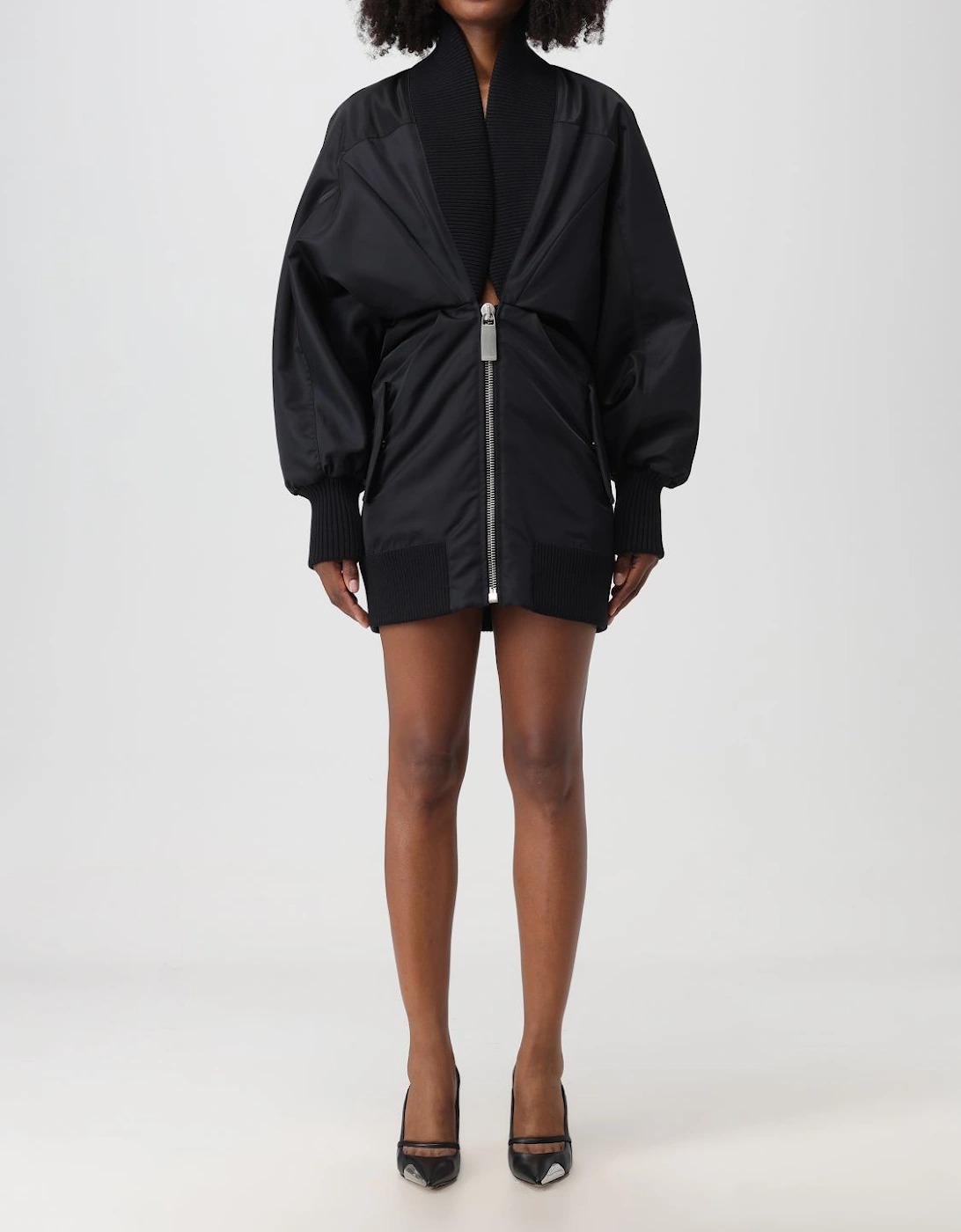 Mini Dress Bomber Jacket Style, 5 of 4