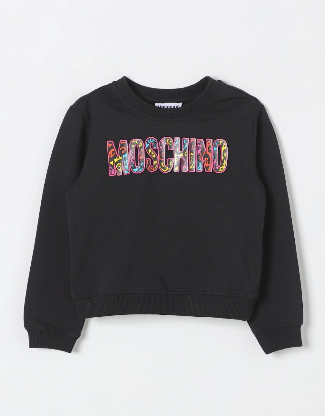 Relaxed-Fit Crew Neck Graphic Logo Print Long Sleeve Pullover Sweatshirt, 4 of 3