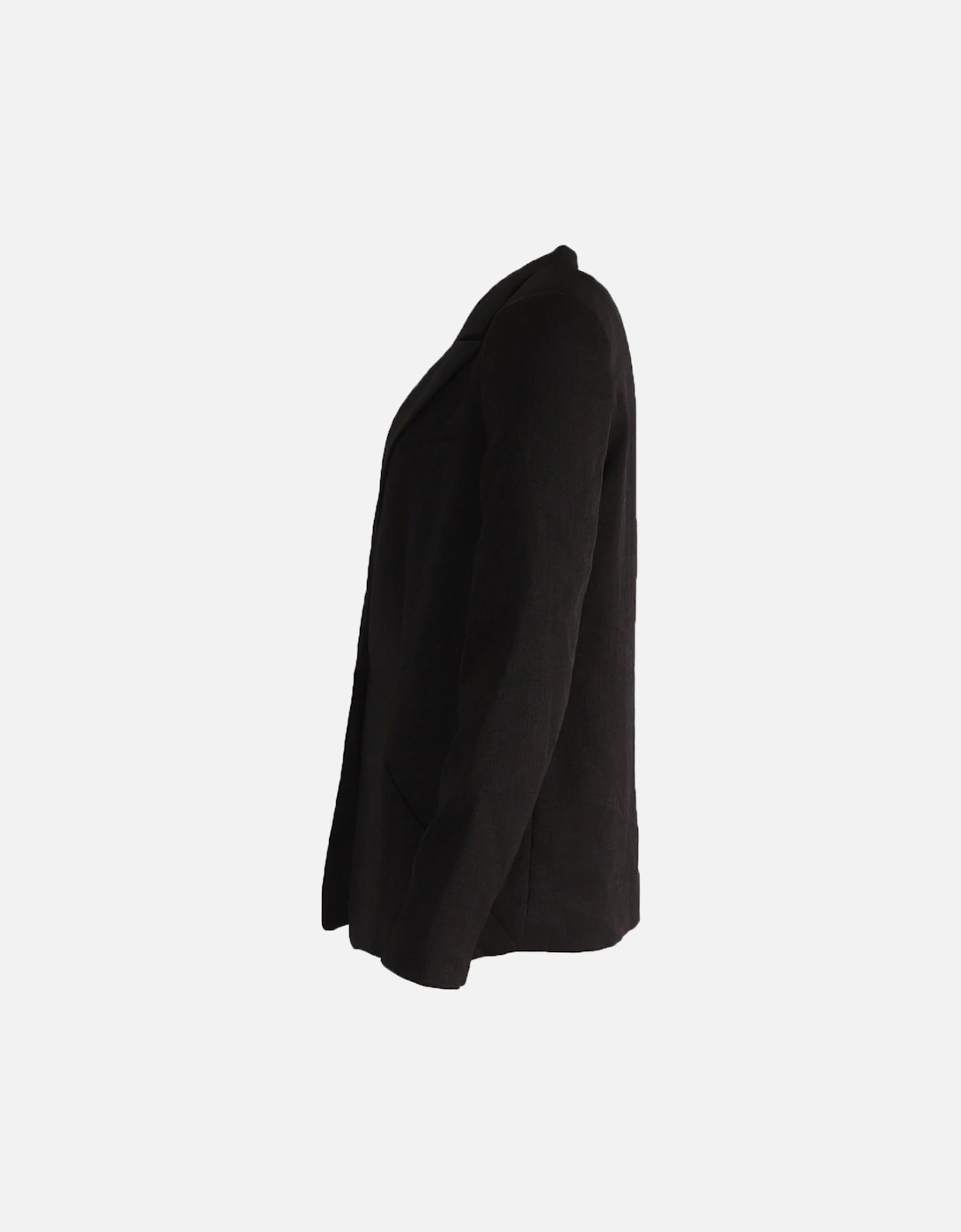SingleButton Notch Collar Blazer
