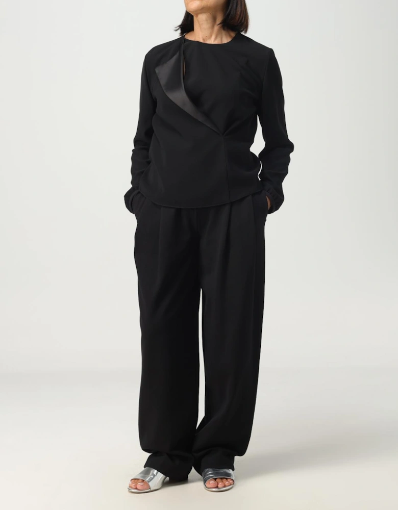 Tailored Pleated WideLeg Pants