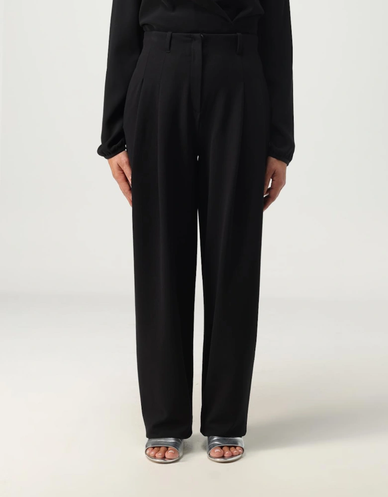 Tailored Pleated WideLeg Pants