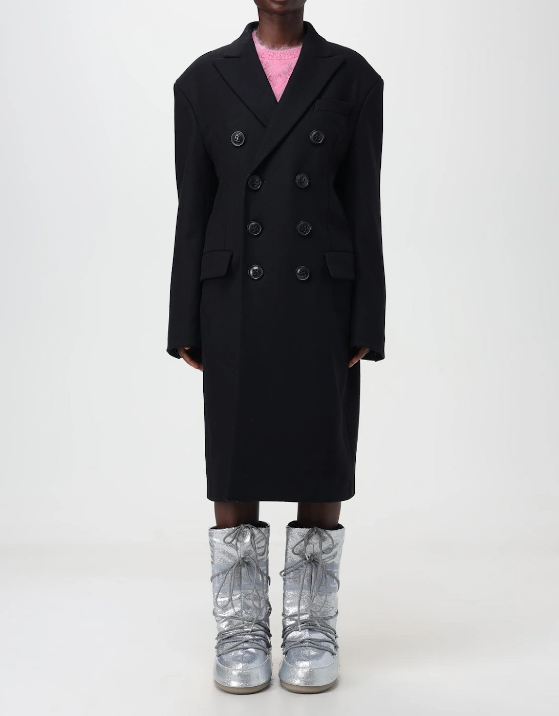 Oversized DoubleBreasted Wool Coat, 6 of 5