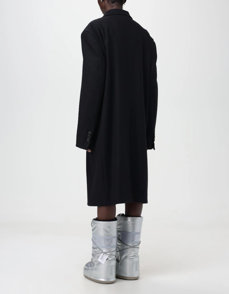 Oversized DoubleBreasted Wool Coat