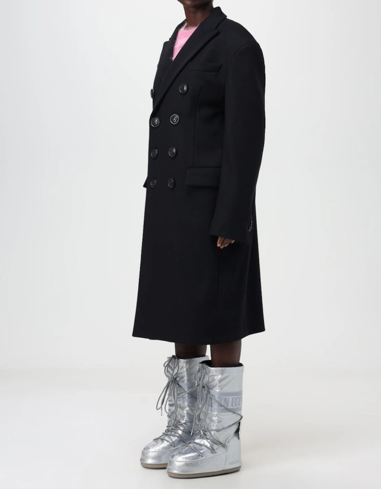 Oversized DoubleBreasted Wool Coat