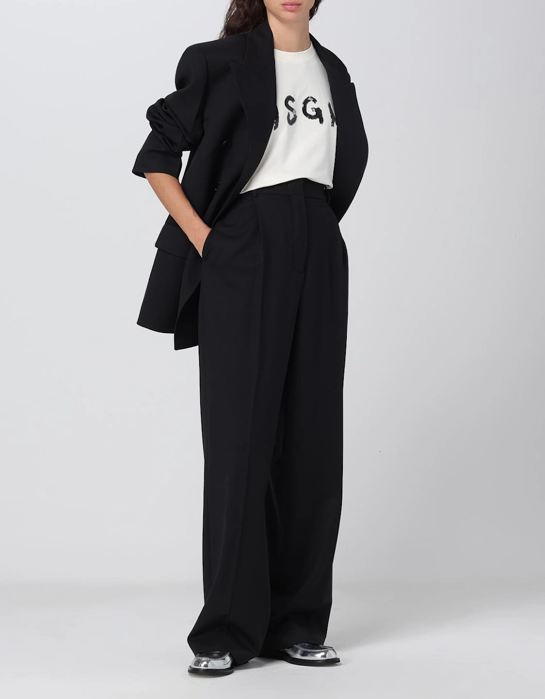 Wide Leg High Waist Pants