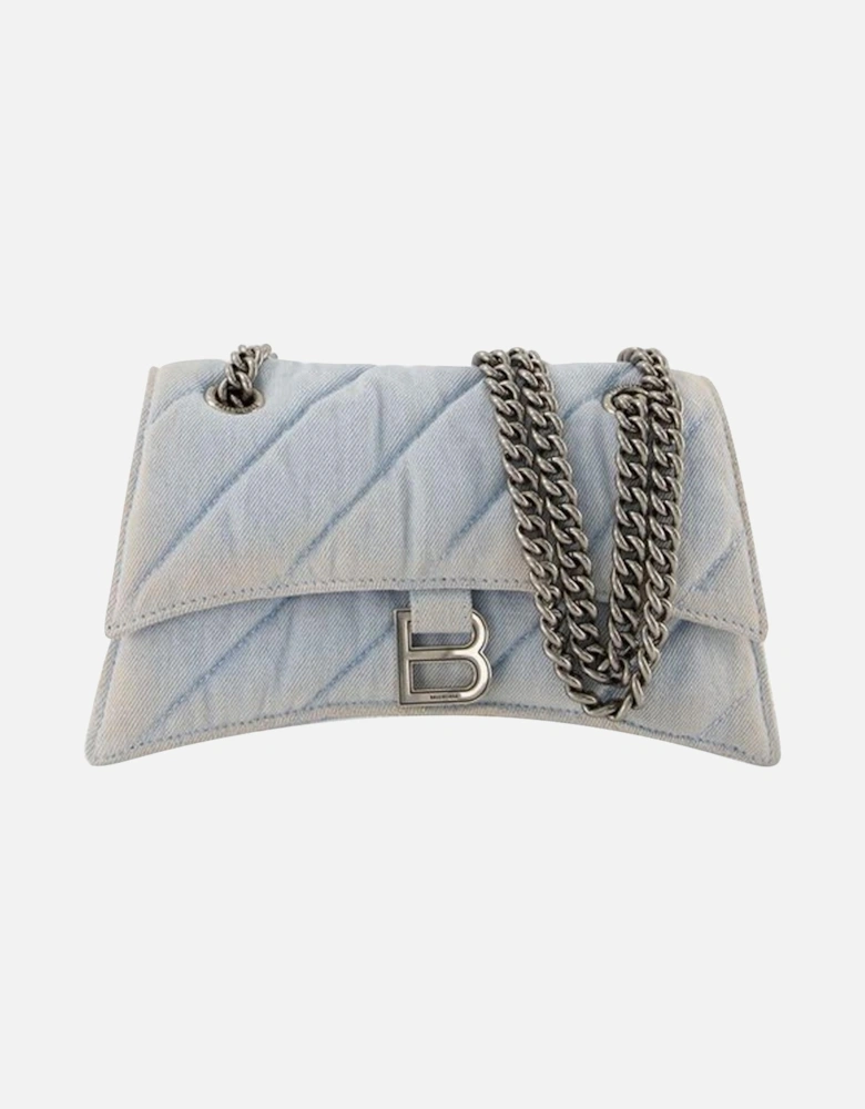 XS Chain Bag Quilted Denim