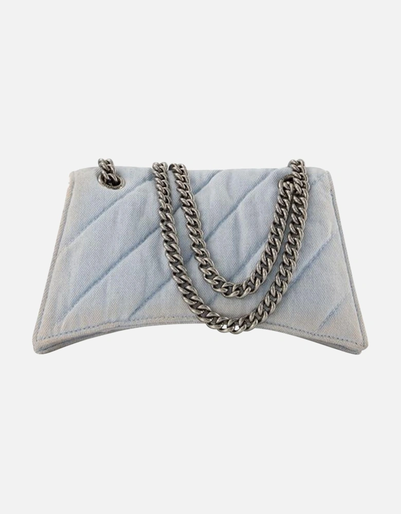 XS Chain Bag Quilted Denim