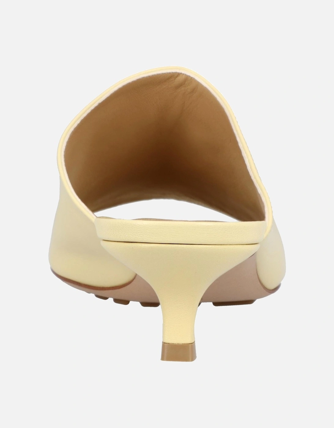 Padded Cassette Mules Leather