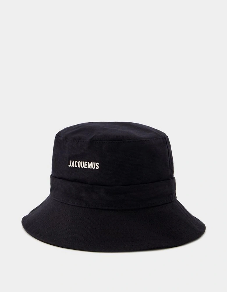 Cotton Bucket Hat with Logo