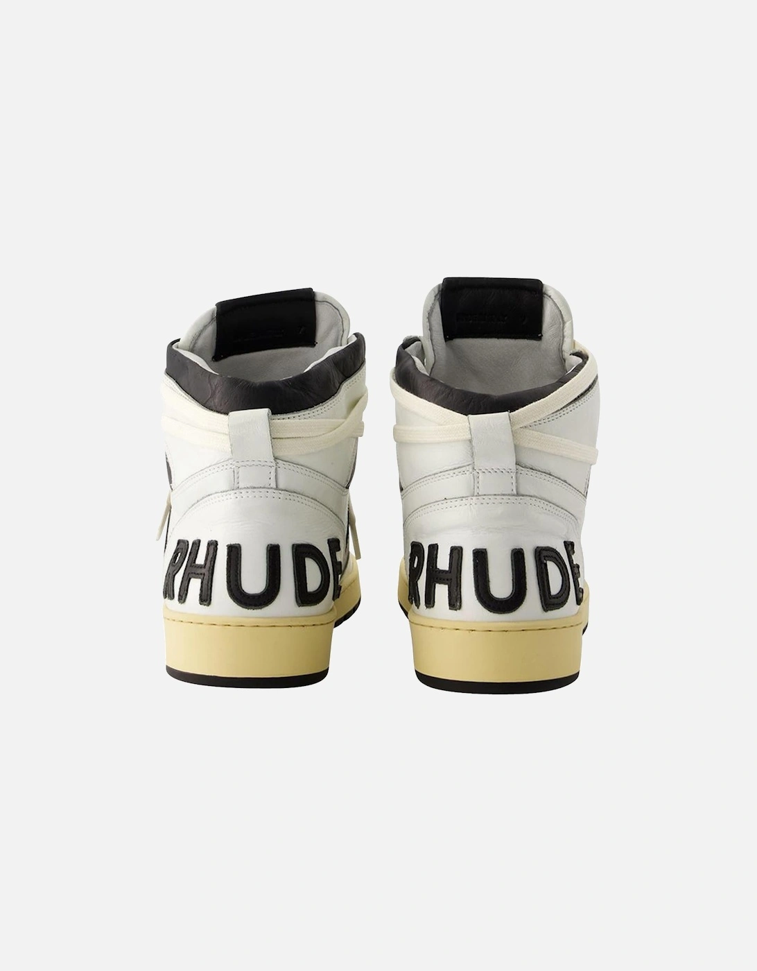 Bold and Unique Leather Sneakers with Rubber Sole - Top Laces, 5 of 4