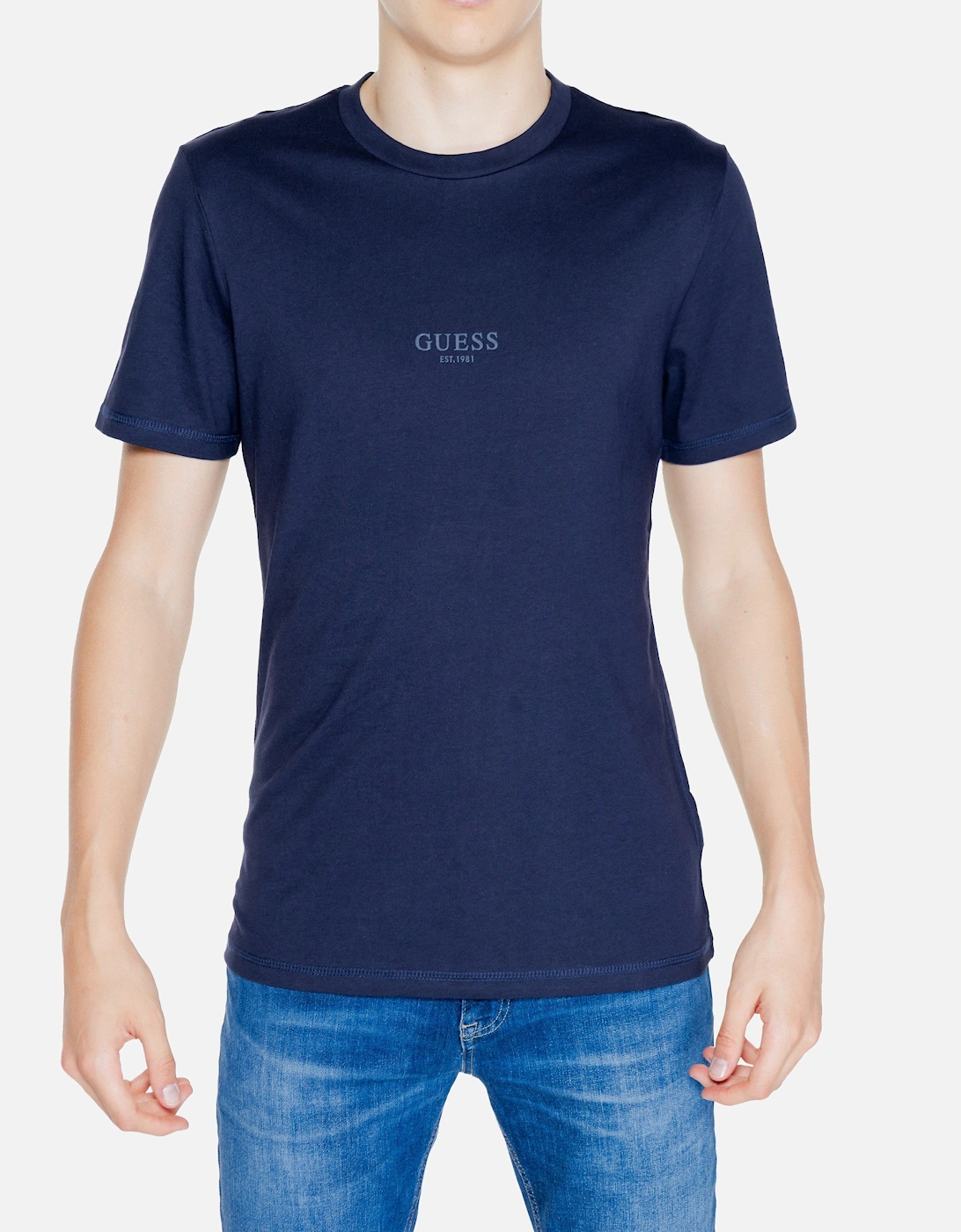 Men's Logo T-Shirt Navy, 4 of 3
