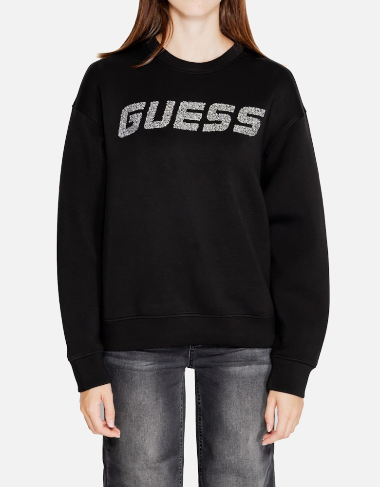 Rhinestone Logo Sweatshirt