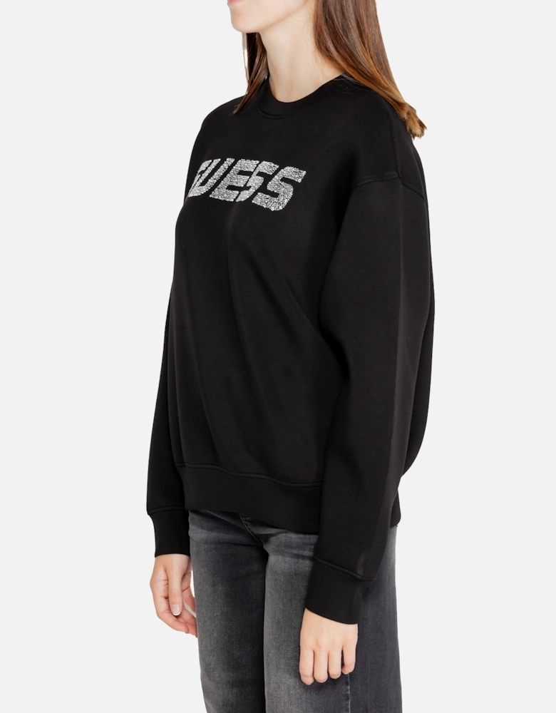 Rhinestone Logo Sweatshirt