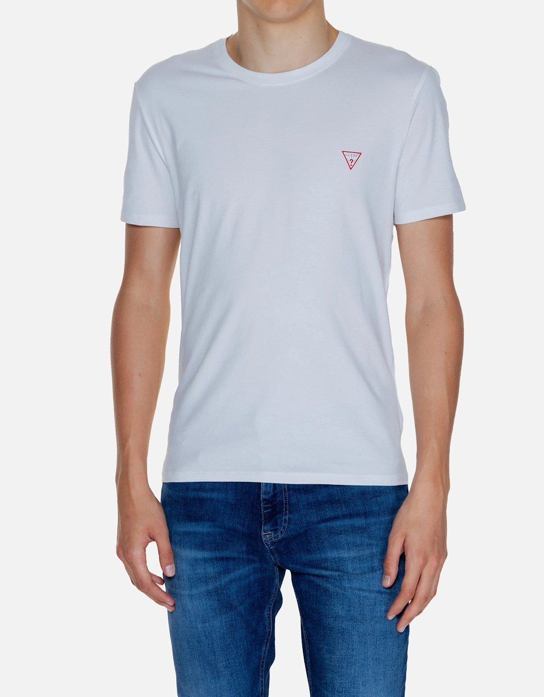 Men's Classic Logo Short Sleeve T-Shirt - White, 4 of 3