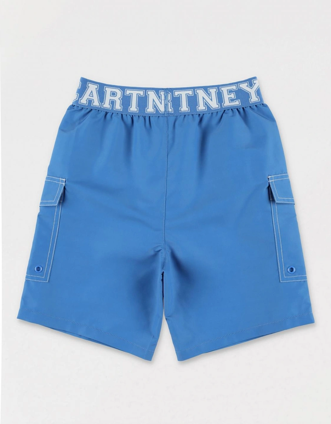 Kids Swim Trunks with Logo Waistband
