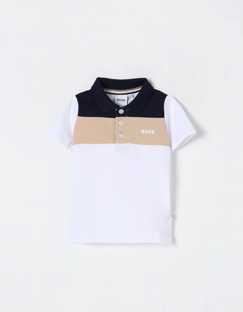 Boys Colorblock Polo Shirt